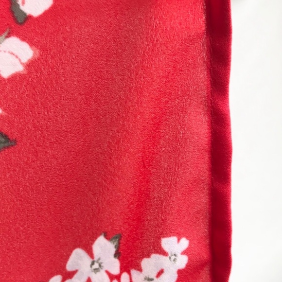 ☀️RED FLORAL MAXI SKIRT - Picture 7 of 10